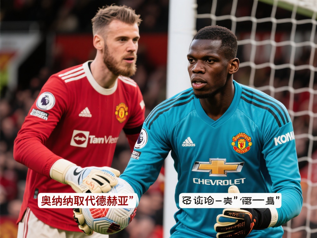 在社交媒体上，关于“奥纳纳取代德赫亚”的