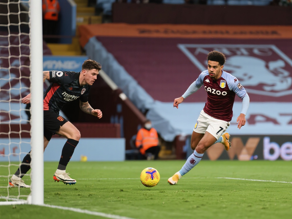 以最近1-0战胜对手的比赛为例，维拉在面