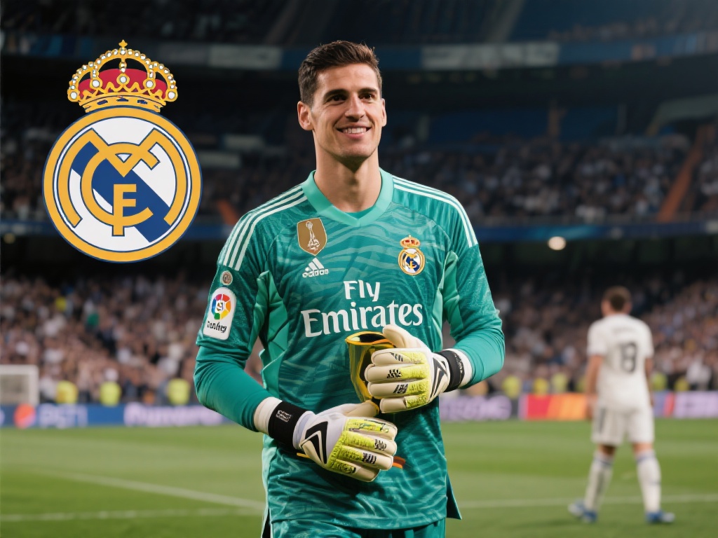 皇马官方的祝福不仅仅是对库尔图瓦个人的认